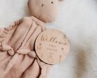 Personalised Engraved Baby&#39;s First Easter Name Plaque | First Easter Keepsak