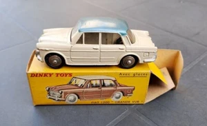 French Dinky Toys 531 Fiat 1200 Grande Vue Silver/Cream Original VNMB!! - Picture 1 of 7