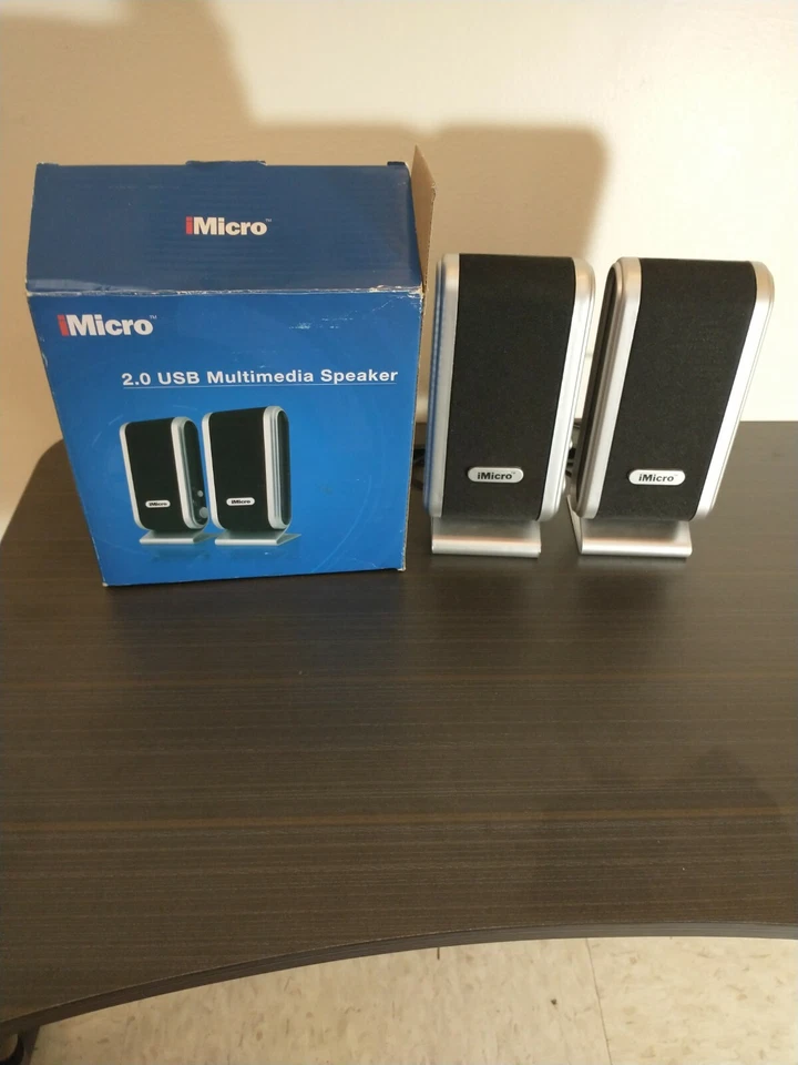 iMicro 2.0 USB Multimedia Speakers. - Image 1 of 4
