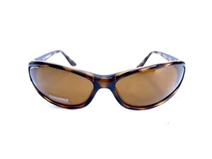 New Carrera Tortoise Brown Oval Wrap Frame Sunglasses CA903/S 01V4 60 14 125 - Picture 1 of 9