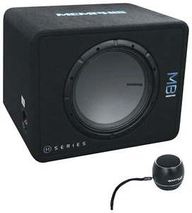 Memphis Audio MBE12S2 MB 12" 1000w Loaded Car Audio Subwoofer+Bluetooth Speaker - Picture 1 of 12