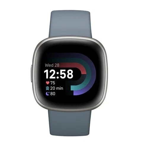 Smartwatch Fitbit Versa 4 Advanced Health & Fitness Tracker prata, rosa, preto - Imagem 1 de 1