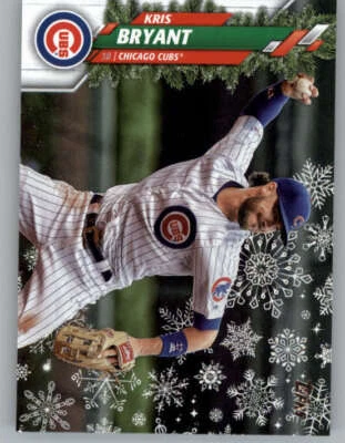2020 Topps Walmart Holiday #HW63 Kris Bryant (ref 154527) - Image 1 of 2