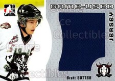2005-06 ITG Heroes and Prospects Jersey Silver Fall Expo /1 #70 Brett Sutter
