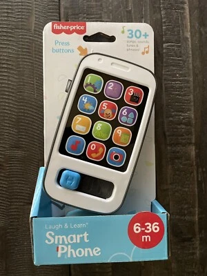 Fisher Price Laugh & Learn Teléfono Inteligente Juguete Musical Juego Bebé Niño Preescolar Foto 1 de 2