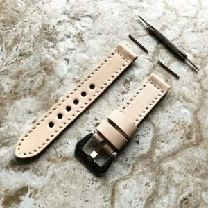 Veggie Tanned Leather Band Strap for Garmin Approach S12 and S42 -B20 - Picture 1 of 6