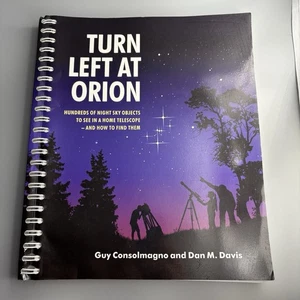 Turn Left At Orion - Spiral Bound Paperback Book - Imagen 1 de 6