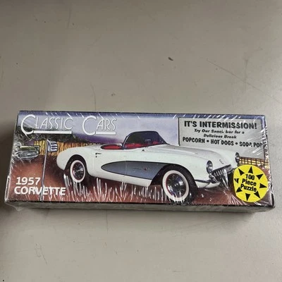 Rompecabezas Corvette 1957 FX Schmid vintage 100 piezas coches clásicos nuevo B82 Foto 1 de 4