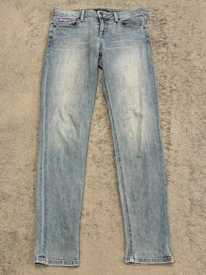 Pantalones de mezclilla Level 99 para mujer 26 ajustados elásticos azul lavado claro Anthropologie Foto 1 de 4