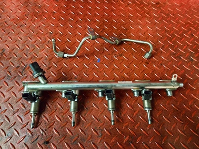 Juego de inyectores de combustible 2015-2018 con riel para Ford Edge 2.0 FB5E9F797AC Turbo Foto 1 de 4