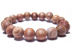 Ise Shrine Amulet Prayer Bead Bracelet, 10mm Beads, Miyama Cedar, Jingu Miyama C - Picture 1 of 5