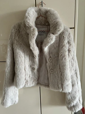 Abrigo corto de piel sintética Mda Madonna talla XS Foto 1 de 4