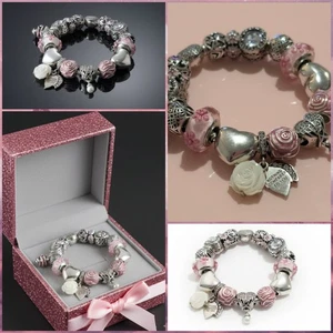 Pandora Armband & S925 Charm Konvolut - Alle Größen verfügbar (Beschreibung lesen) - Bild 1 von 12