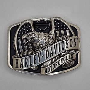 Men's Belt Buckle Harley Davidson American Eagle #MAU002 - Picture 1 of 4