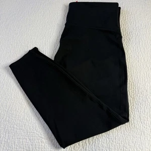 Spanx schwarze Damen Leggings Gr. 1X Stretch High Waist Skinny Pull On Hose Crop - Bild 1 von 9