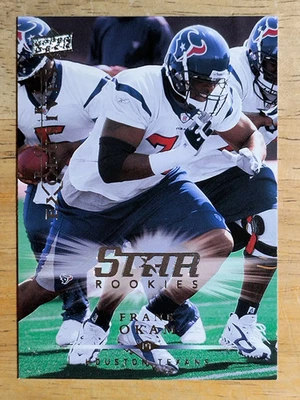 2008 Upper Deck Rookie Exclusives #RE19 Frank Okam - Image 1 of 2