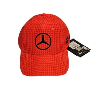 Mercedes AMG F1 Neon Pink Hat Lewis Hamilton Gran Turismo Monster OSFM NWT - Picture 1 of 6