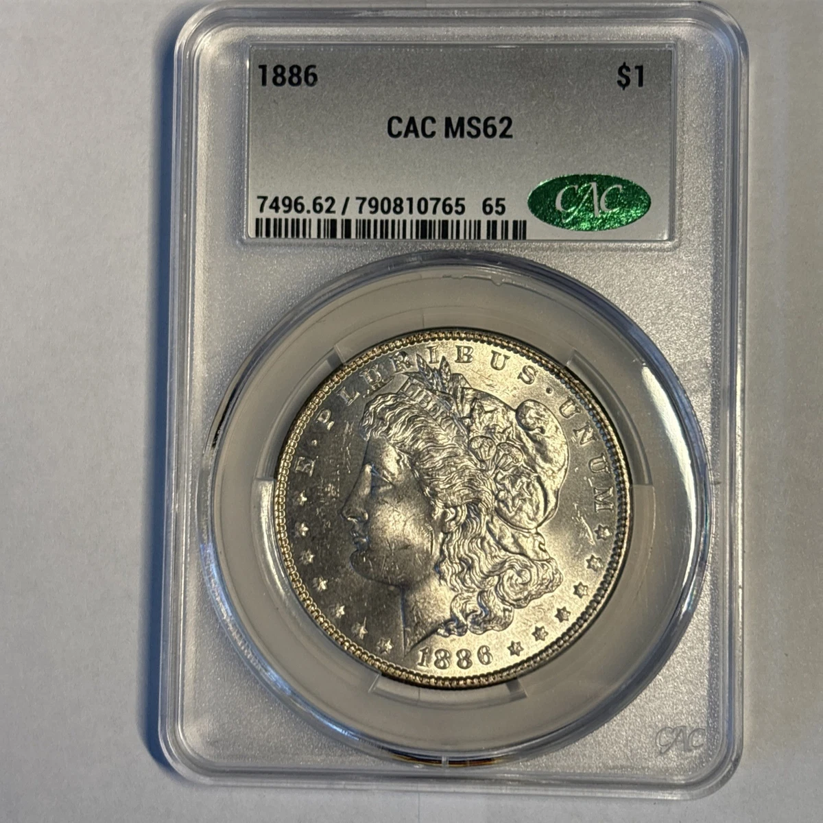 MS 62 Graded 1886 Year Morgan US Dollars (1878-1921) for sale | eBay