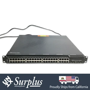 48 Port Gigabit Blade G8000R RackSwitch Ethernet Switch w/ Ears | 2x 10G SFP+ - Picture 1 of 5