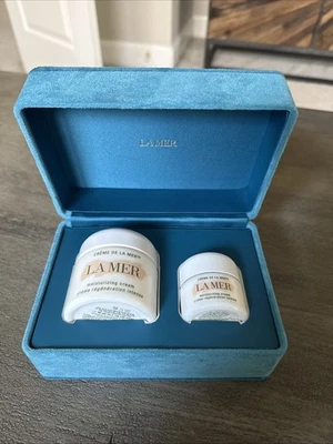 Creme De LA MER LE Duet The Moisturizing Cream Duo 2 oz y 0,5 oz con caja auténtica Foto 1 de 3