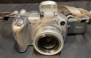 Canon PowerShot S2 IS 5.0MP Digital Camera - Silver FOR PARTS! Won’t Power On - Picture 1 of 8