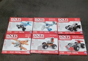 (6) NEW Spin Master BOLTS & ERECTOR Toy Models (from the makers of MECCANO) - Picture 1 of 2