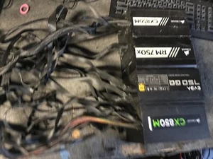 LOT 4 EVGA RM 750X 850M 750GQ CX850M Power Supply - Bild 1 von 3