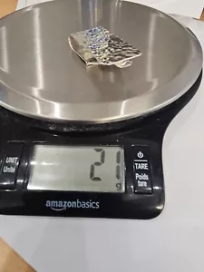 Sterling Silver Money Clip from Mexico .925 stamped - Picture 1 of 6