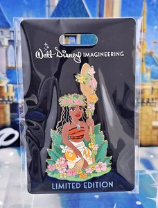 Disney WDI Pin - Flower Girls Princess Moana - LE 300 Heroines - Picture 1 of 1