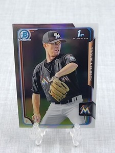 2015 Travis Neubeck #78 Bowman Chrome Refractor Rookie 1st Bowman