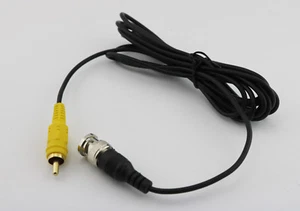 1x BNC Male to RCA Male CCTV Surveillance Security Camera Video Cable Cord 2.5m - Picture 1 of 7