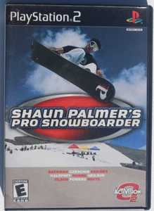 Shaun Palmer's Pro Snowboarder (Sony PlayStation 2, 2001) Game Disc, Case Manual - Picture 1 of 4