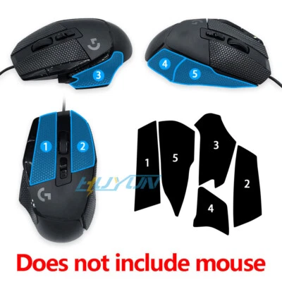 For Logitech G502 X Plus Mouse New Side Sticker Anti-Skid Printed Grip Sticker - Image 1 of 4