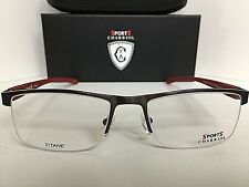 New Charriol Sport SP 23056 C2 54mm Semi-Rimless Titanium Men Eyeglasses  Frame