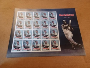 USA 2024 MNH IMPERF NDC HANK AARON 20 FOREVER STAMPS # 5908a - Bild 1 von 1