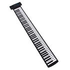 88 Keys Roll Up Piano Rechargeable 128 Tones Rhythms Electronic Hand Roll Pi FD5