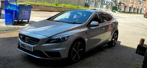 Volvo V40 R-Design Lux Nav T5 245ps Geartronic Electric Silver - Picture 1 of 23