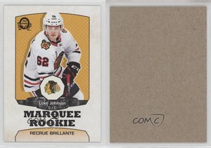 2018 Upper Deck O-Pee-Chee Retro Update Blank Back Luke Johnson #631 Rookie RC