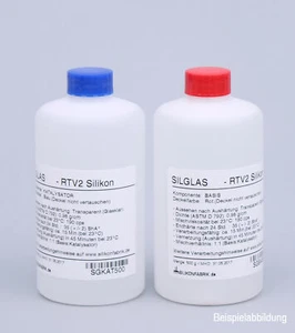 SILGLAS 25 Silikon Elektro Vergussmasse glasklar Elektronik, Modellbau, LED 10kg - Bild 1 von 1