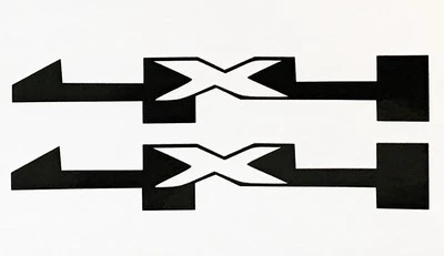 4X4 PEGATINA CALCOMANÍA TODOTERRENO PARA F150 CHEVY SILVERADO DODGE RAM TOYOTA TACOMA Foto 1 de 4