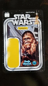 2017 SDCC EXCLUSIVE GENTLE GIANT KENNER STYLE STAR WARS PROMO CARD CHEWBACCA - Picture 1 of 1
