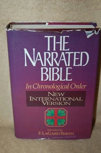 The Narrated Bible in Chronological Order F. LaGard Smith NIV 1984 Hardback BIB2 - Picture 1 of 14