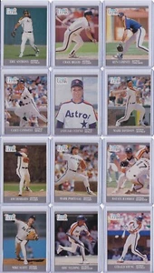 Houston Astros 1991 Fleer Ultra Baseball Team Set 12 Cards - Picture 1 of 5