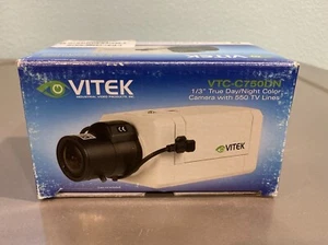 VITEK Security Camera VTC-C75OD Day Night Surveillance Color FOR PARTS ONLY - Picture 1 of 10