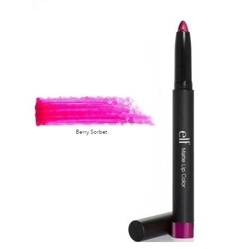 ELF Matte Lip Color Berry Sorbet 82472 W/sharpener 14g