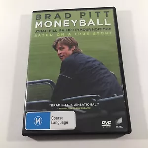 Moneyball DVD Movie Region 4 PAL Brad Pitt Jonah Hill Philip Seymour Hoffman - Picture 1 of 7
