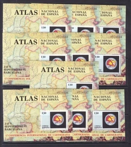 1995 - España  - Edifil 3388 - Cartografia ATLAS - 10 HB Correlativas - MNH - Picture 1 of 1