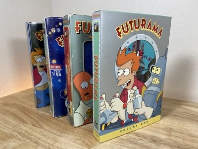 Futurama Complete Original Release Seasons 1-4 DVD, Volume 1 2 3 4 w/ Slipcover - Image 1 of 4