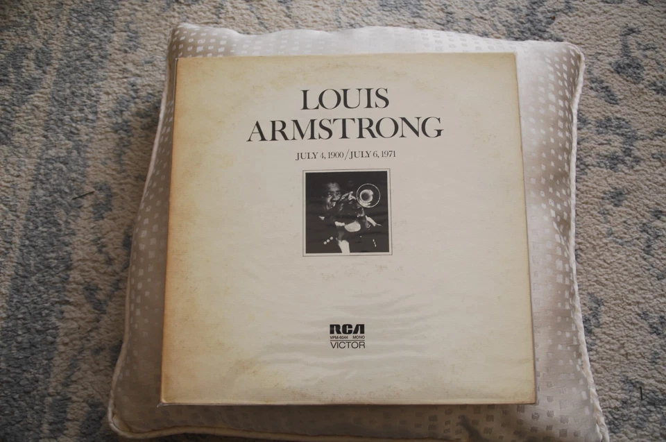Louis Armstrong, July 4, 1900/July 6, RCA VPM-6044, VG cover, play graded VG+LPs - Image 1 of 1