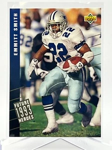 1993 Upper Deck Future 1993 Heroes Card #39/45 Emmitt Smith Dallas Cowboys - Picture 1 of 3